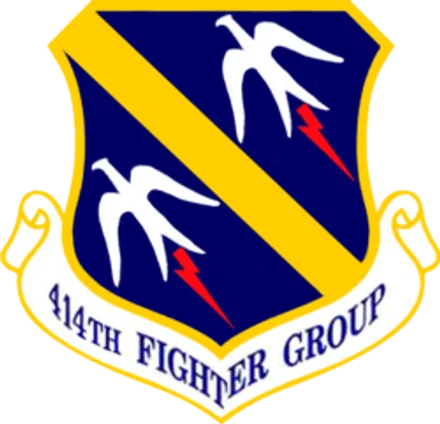 414th Fighter Group patch