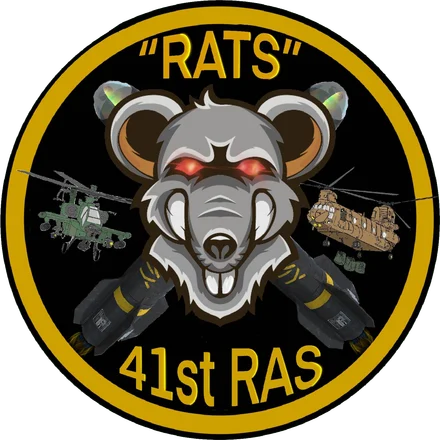 41st RAS “Rats” patch