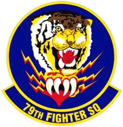 79th Fighter Squadron patch