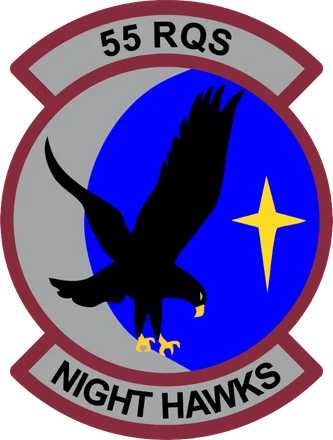 v55th RQS Night Hawks patch