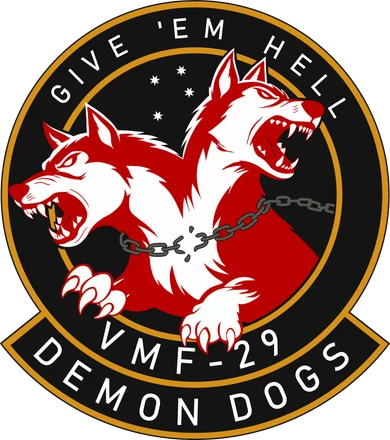 VMF-29 Demon Dogs patch